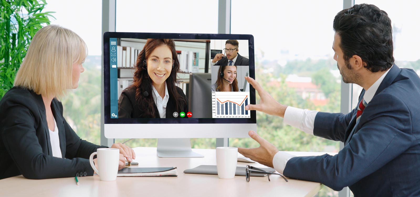 Clicking this image will load a page that describes the process of mediation by video conference.